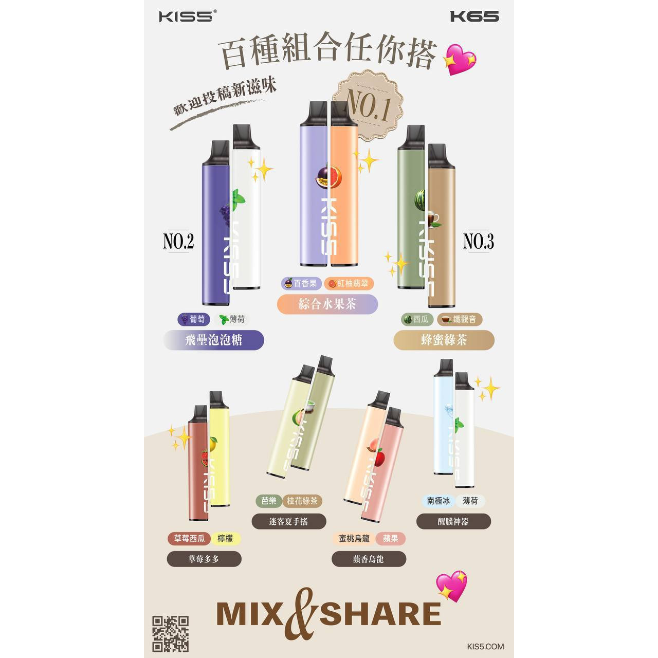 Kis5凱斯6500口拋棄式:圖片 2